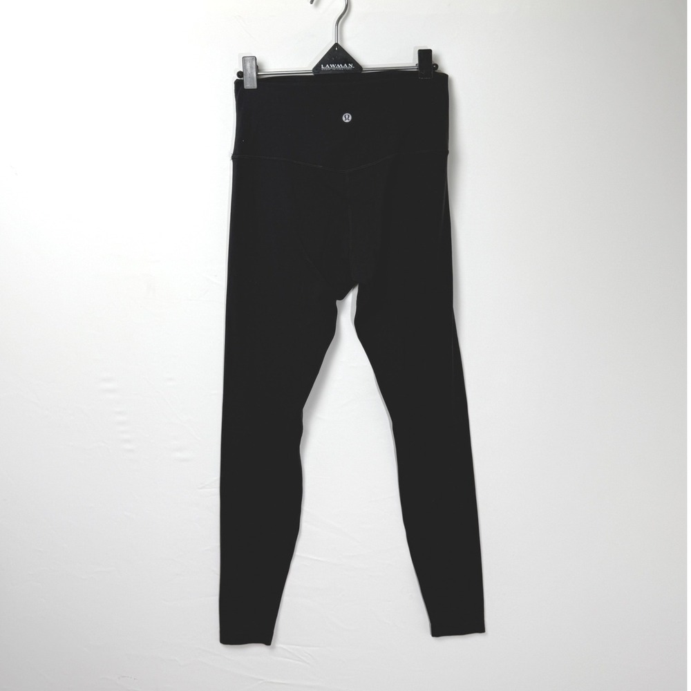 Lululemon Align High Rise Pant Black Leggings 8 Nulu Yoga Athleisure LW5CTES